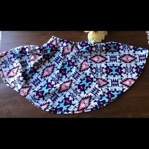 Girls Tribal skater skirt